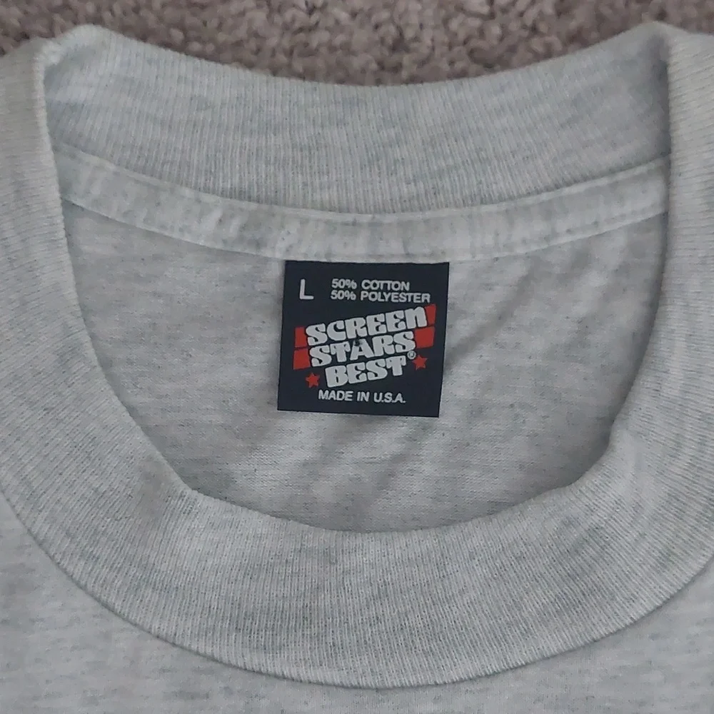 SCREEN STARS BEST Gray Fajitas Graphic T-Shirt NWOT